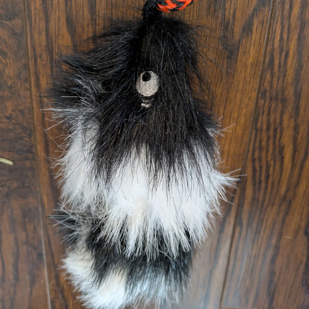 Red and Black Cat Toy Wand